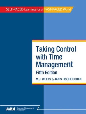 cover image of Taking Control With Time Management